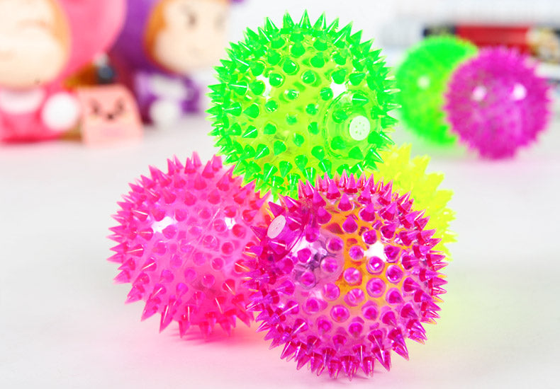 Style: Three pieces, Color: Random - Glowing Sea Urchin Ball