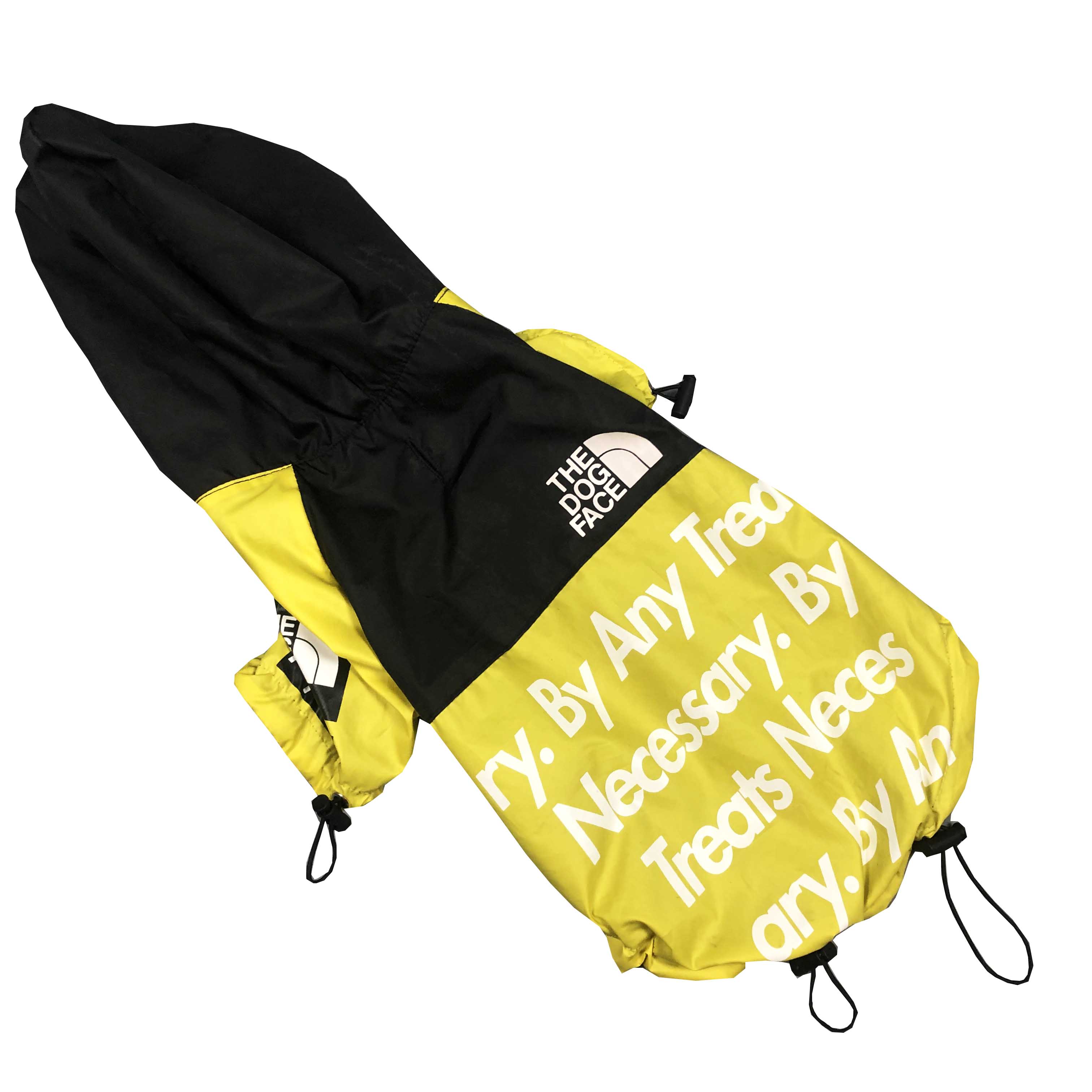 Color: Yellow, Size: 3XL - Pet rainy weather waterproof clothes raincoat