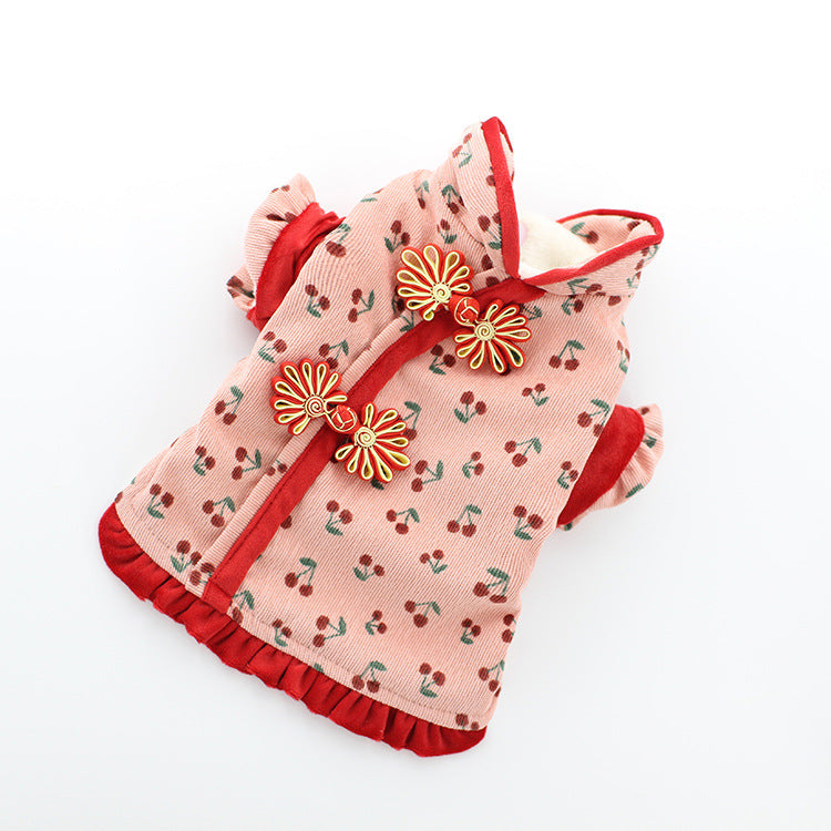 Autumn and winter dog clothes