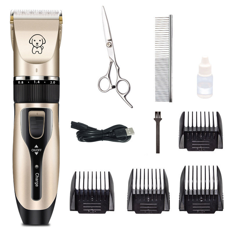Color: Package E - Dog shaver pet electric clippers