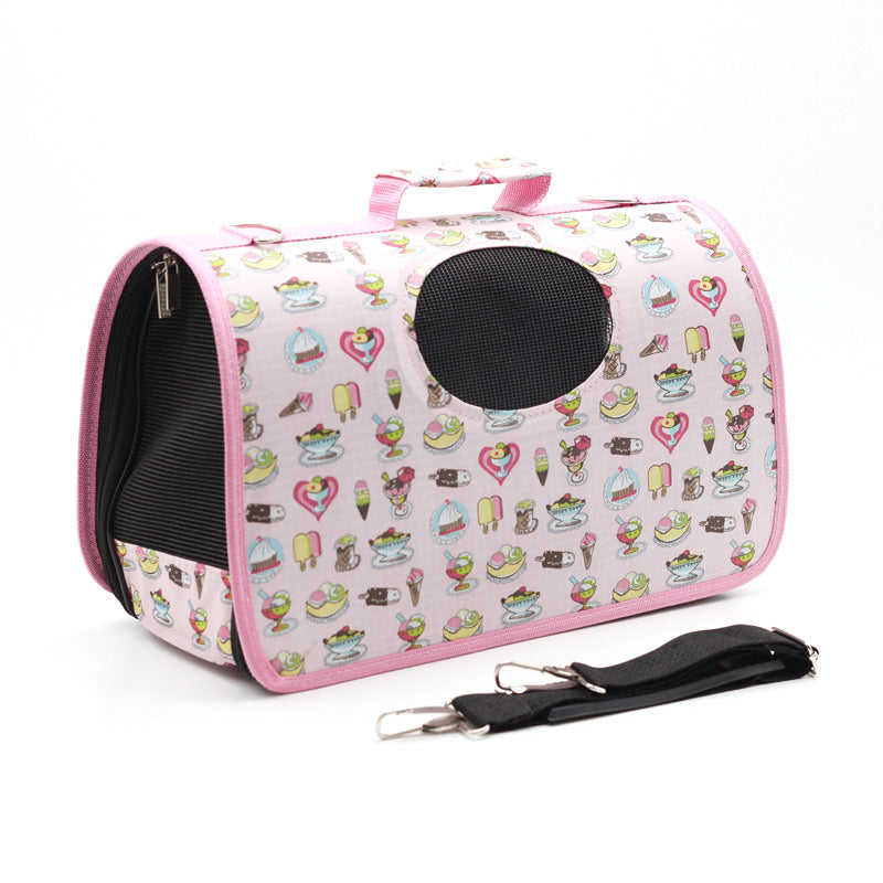 Color: L, format: Pink pastry - Dog out bag