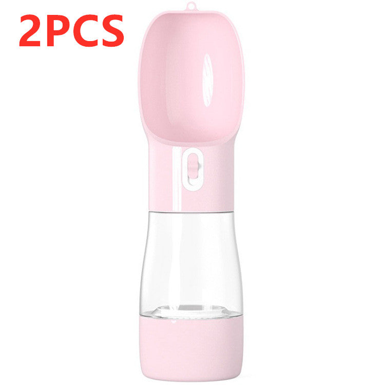 format: Pink2PCS - Multifunctional pet cup