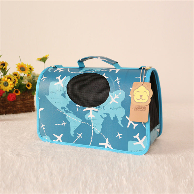 Color: M, format: Blue plane - Dog out bag