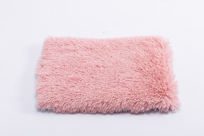 Color: Leather Pink, format: M - Plush pet nest