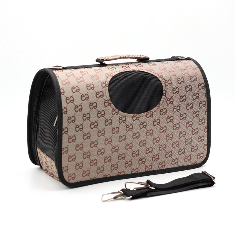 Color: M, format: The letter E - Dog out bag