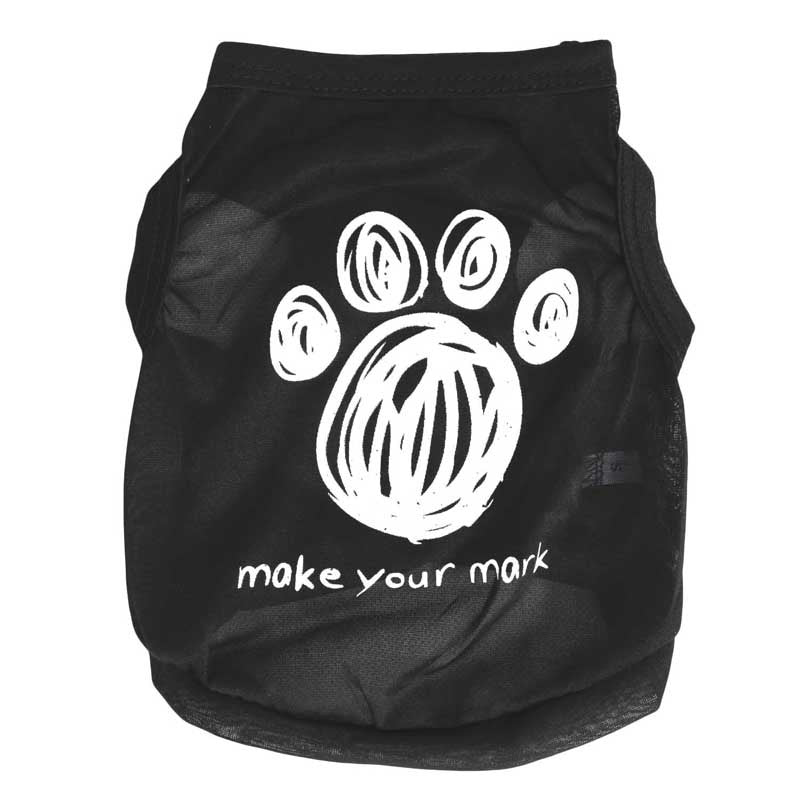 Footprints pet vest