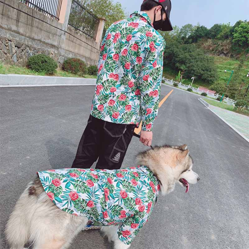 Color: Rainforest, Size: XL - Printed pet shirt