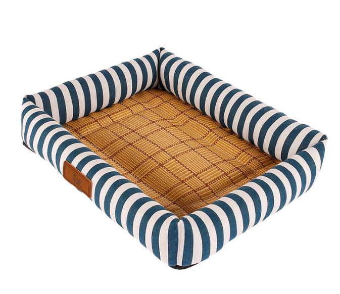 style: G, Size: S - Pet Mat Mat Nest Four Seasons Universal Rattan Pet Nest