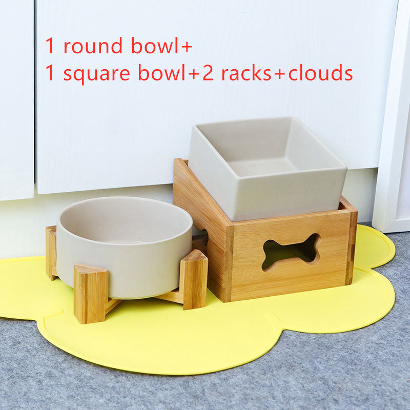 Color: Grey, style: B - Nordic Creative Multifunctional Fruit Dessert Bowl