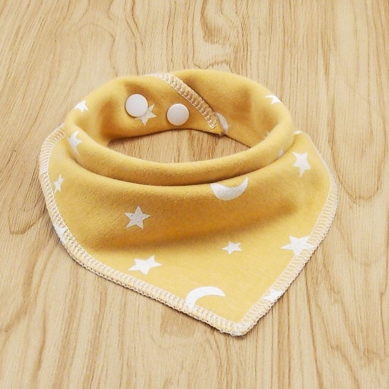 Color: Brown - Cat and dog triangle scarf