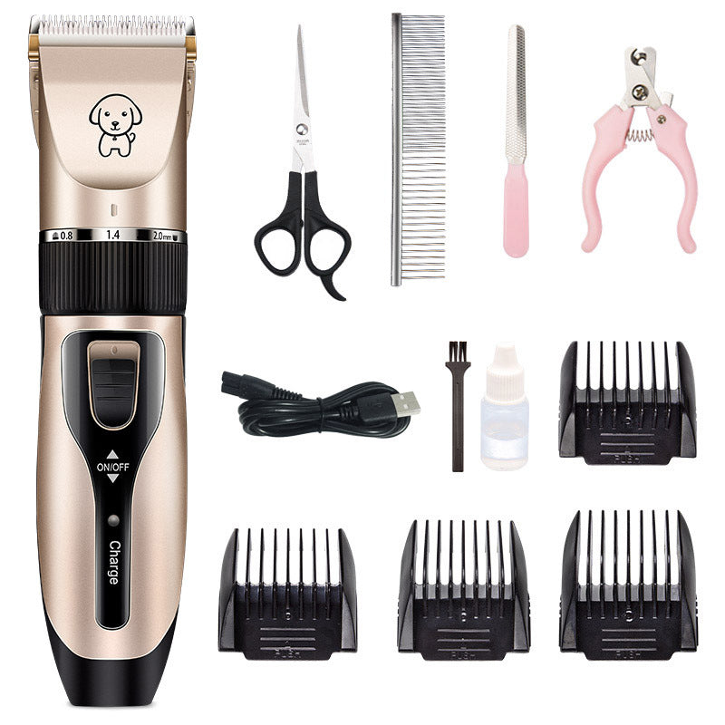 Color: Package B - Dog shaver pet electric clippers