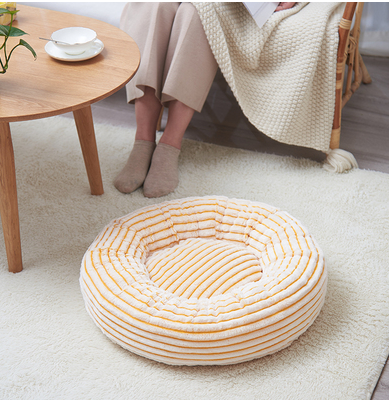 Color: Beige with zip, Size: 60 - pet room