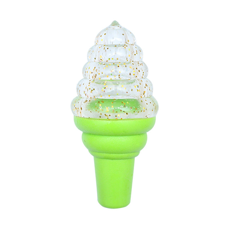 Color: Green ice cream - Dog summer fruit frozen toy