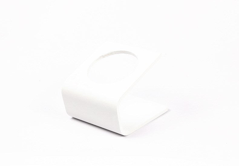 Color: White, Size: M - Pet tilt dish rack