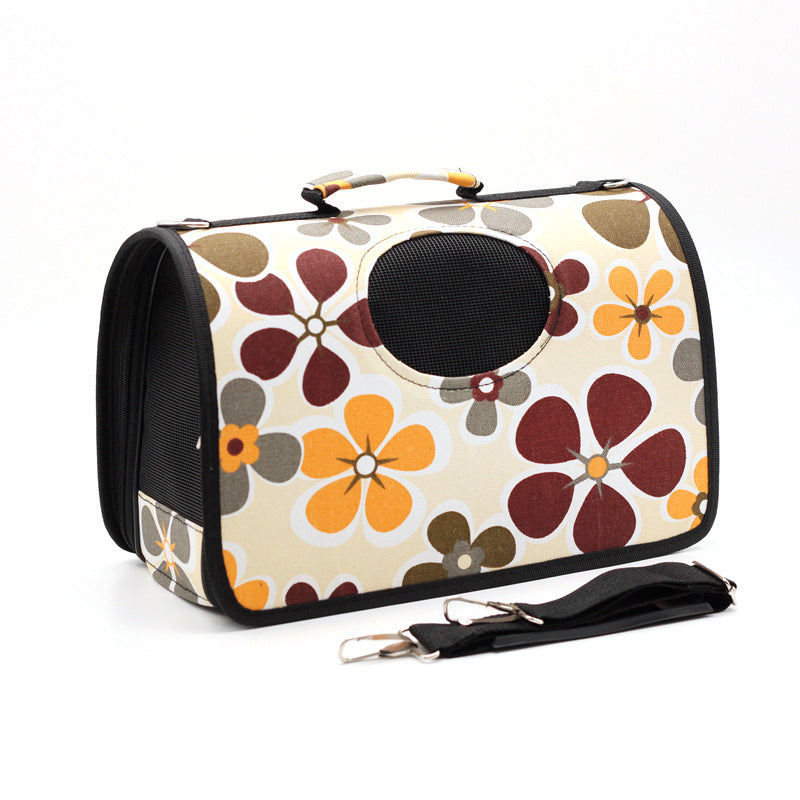 Color: L, format: Yellow flower - Dog out bag