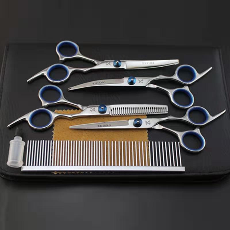 Color: Eight piece set - Pet trimming shears