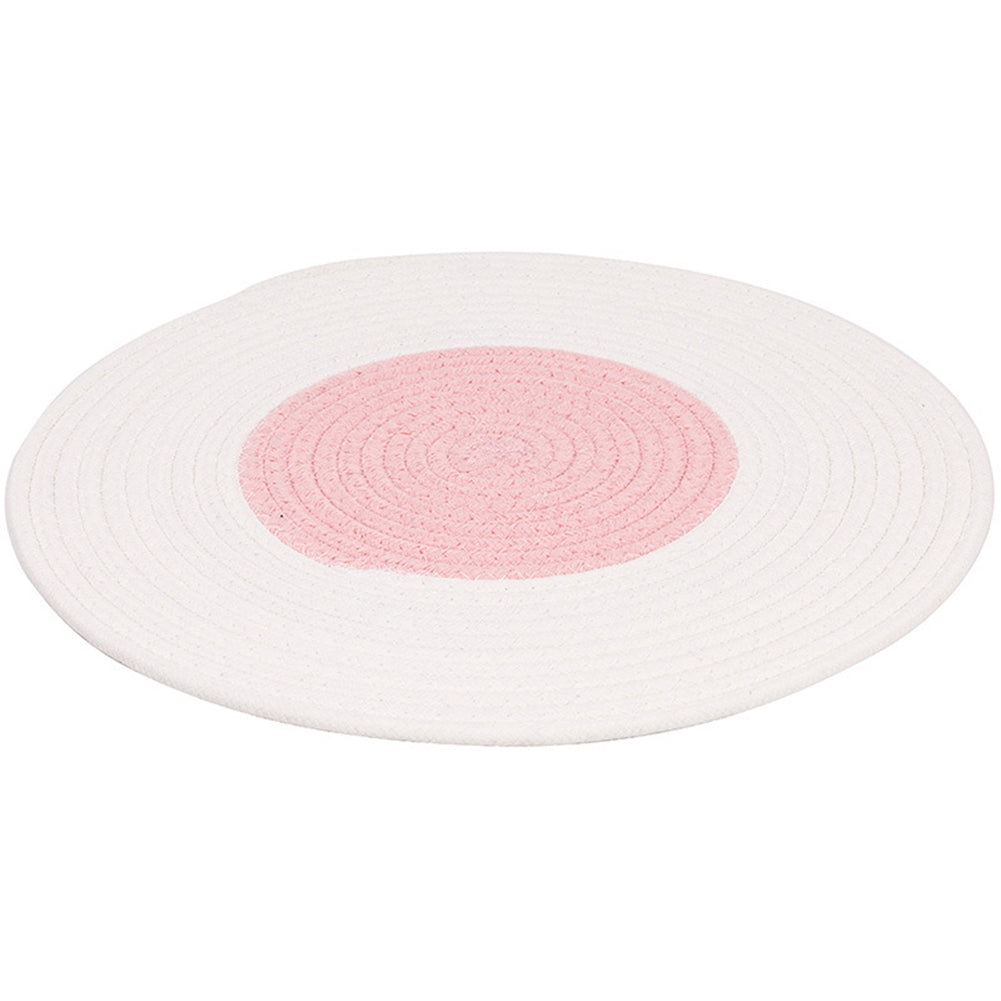 Pet Cat Round Scraper Mat Scratch-resistant Scratch Board Sleeping Blanket Sofa Furniture Protector green