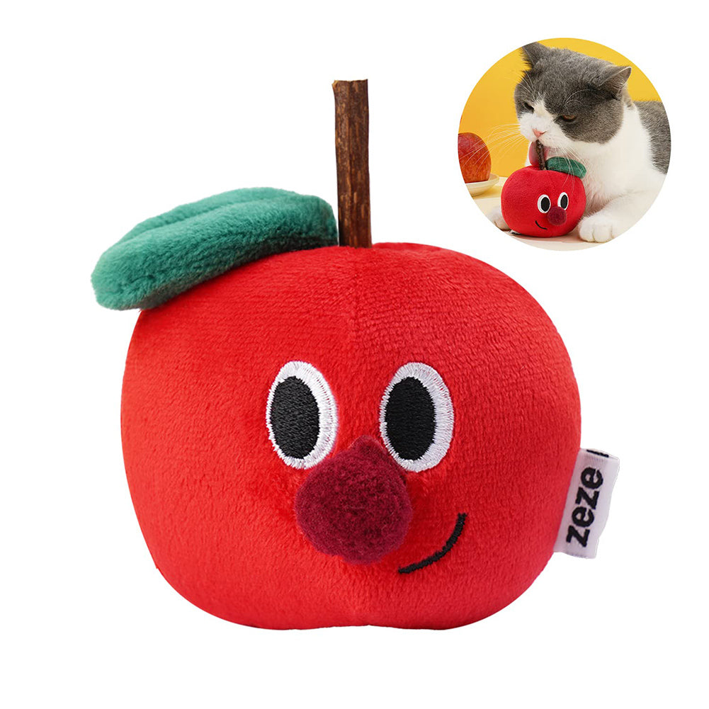 Pet Cats Plush Chew Toys Bite-resistant Catnip Toys Tooth Cleaning Stick