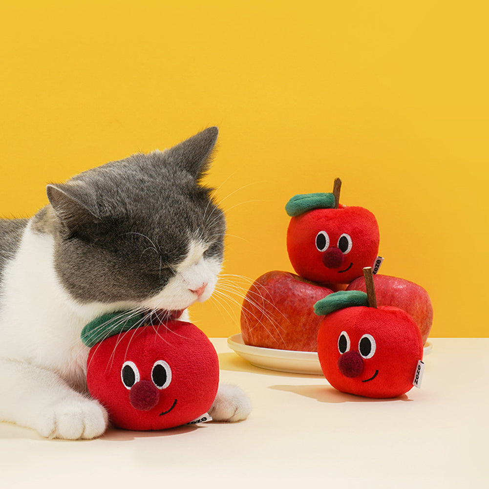 Pet Cats Plush Chew Toys Bite-resistant Catnip Toys Tooth Cleaning Stick