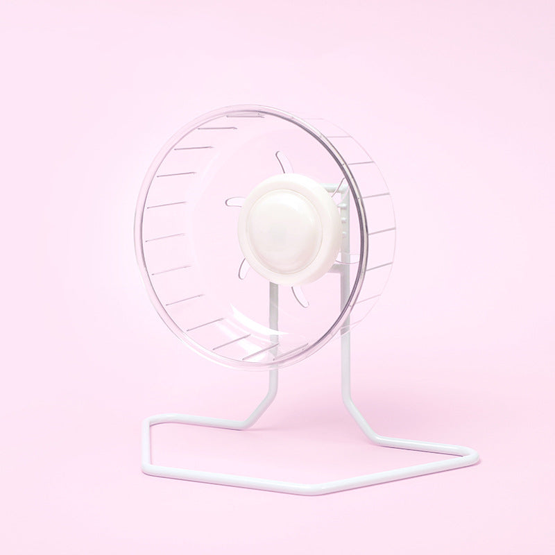 Size: 27cm without bracket - Big Running Wheel Hamster Golden Silk Bear Hedgehog Running Wheel