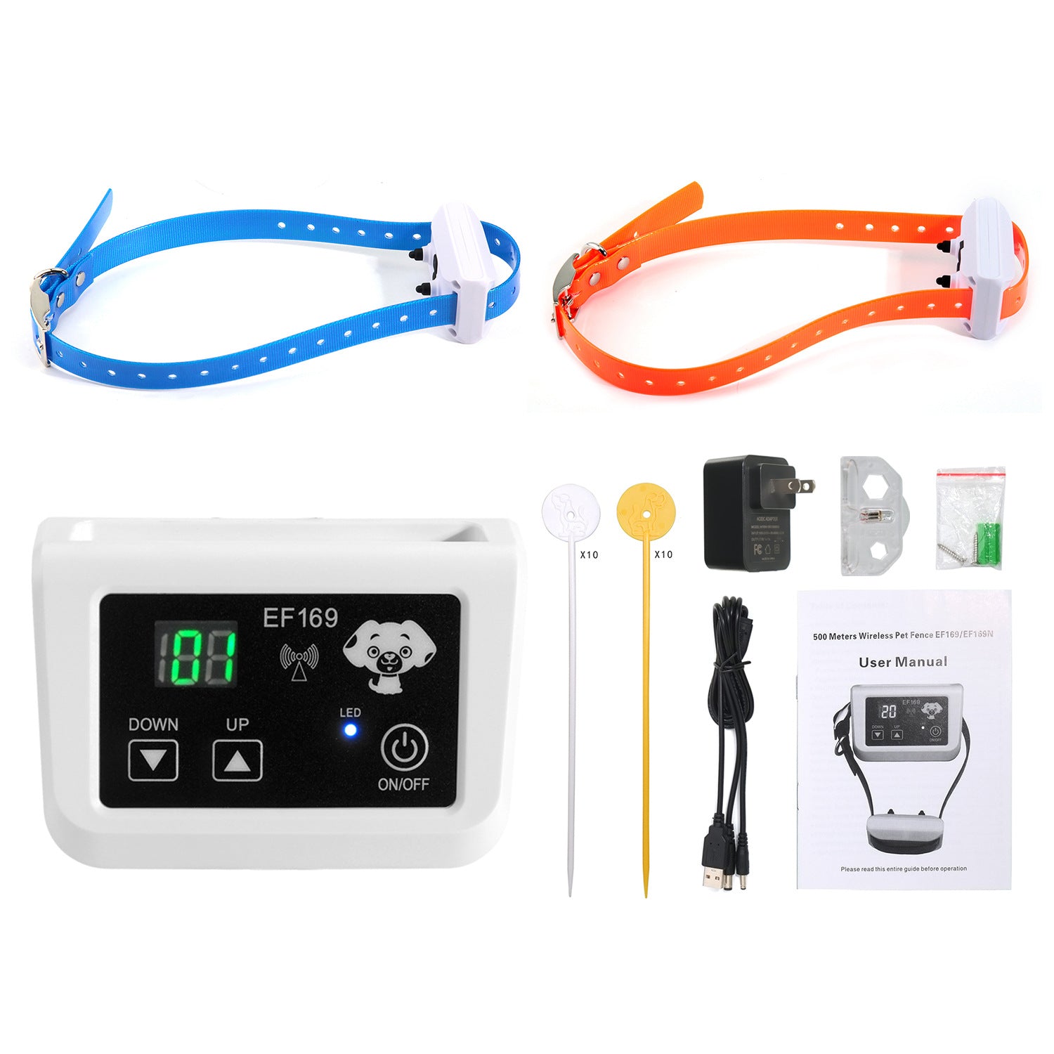 Color: 2 style - Pet wireless electronic fence